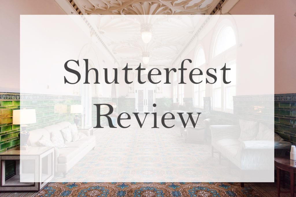 Blog Review of Shutterfest