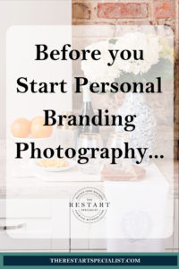 Expanding your line to include a Personal Branding Photography 