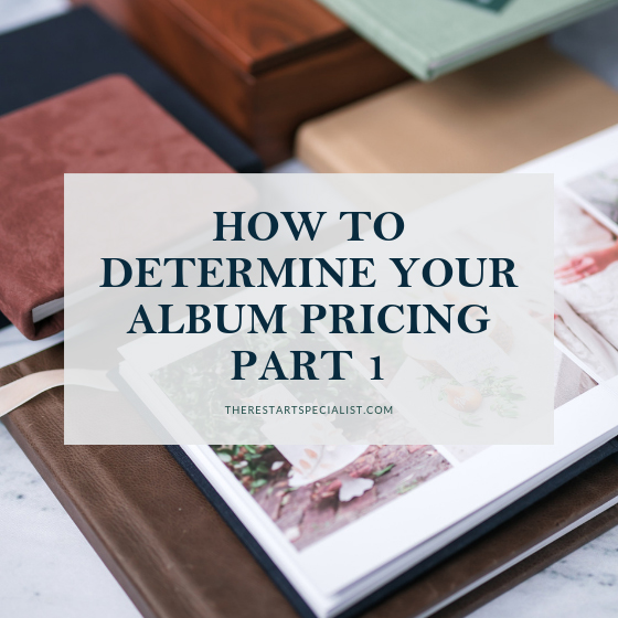 Determine your pricing strategy for albums