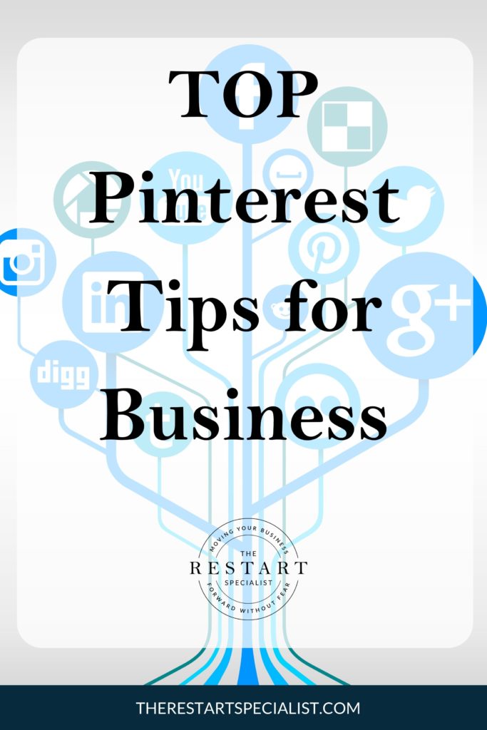 Top tips for pinterest in business