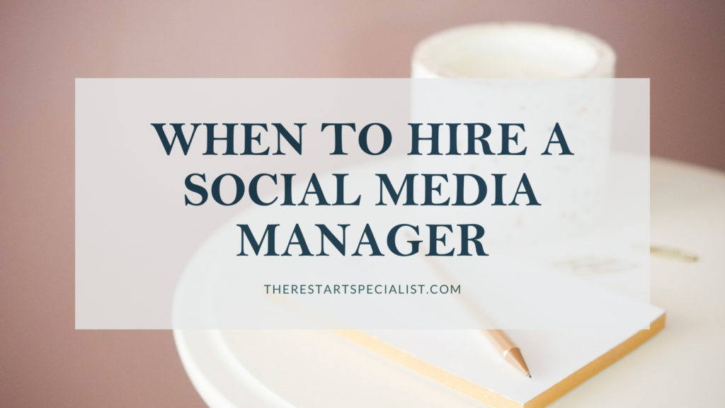 How to hire a social media manager