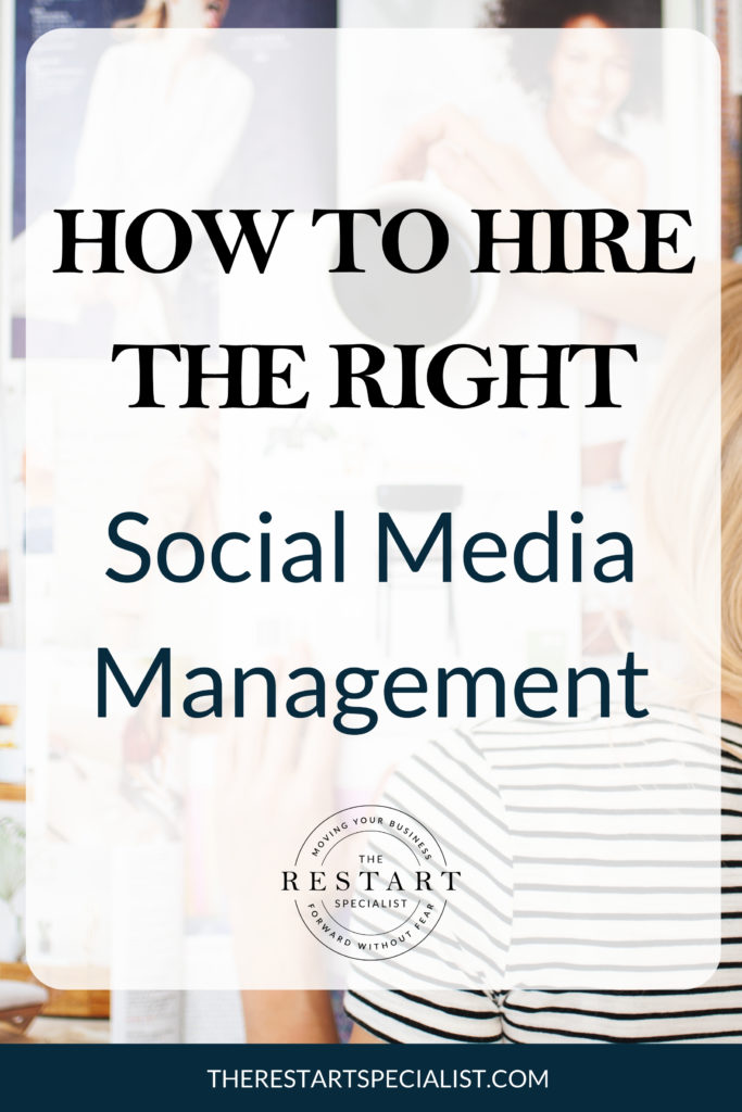 Hire the right social media manager