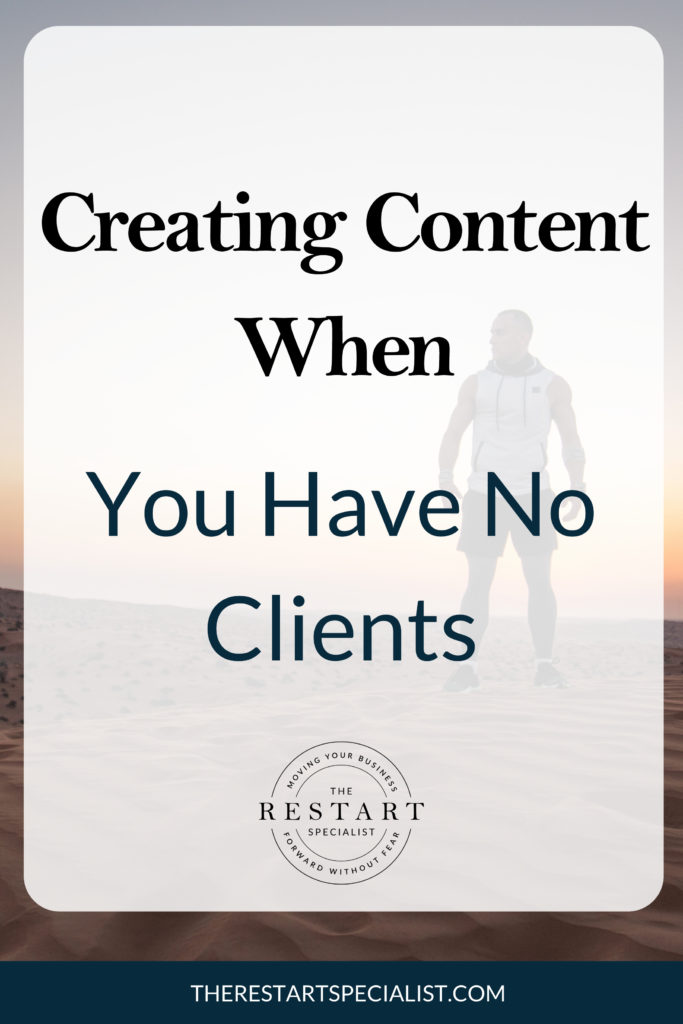 what to do when you have no clients