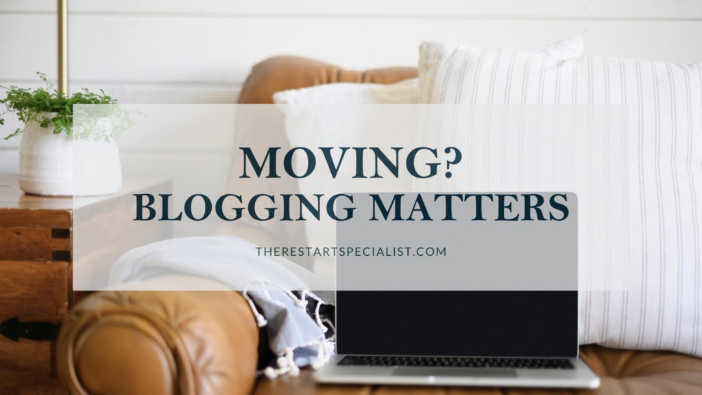 Blogging matters to moving a business forward without fear