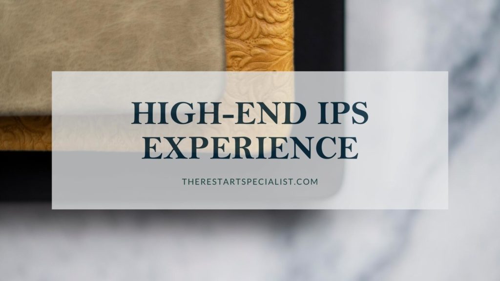 providing a high-end in person experience